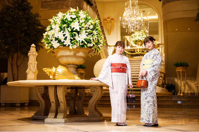 【横濱ハイカラきもの館×横浜ロイヤルパークホテル】「横浜の5つのホテルから選べる！着物でアフタヌーンティー」販売