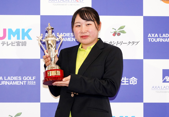Ｓｋｙ株式会社所属 荒木 優奈選手が2週連続でベストアマチュア賞を受賞しました
