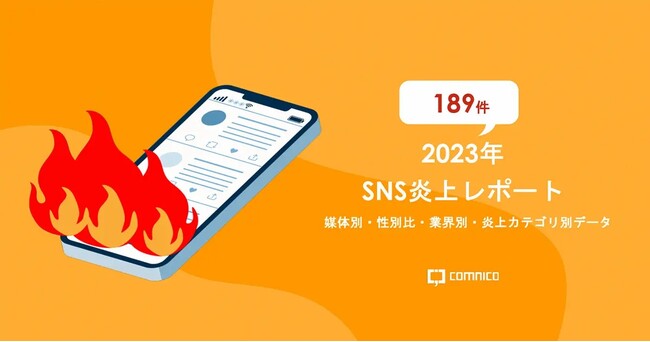 コムニコ、「炎上レポート」2023年版を公開