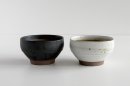 器すり鉢(左:墨/右:藁白) 器すり鉢(左:墨/右:藁白)