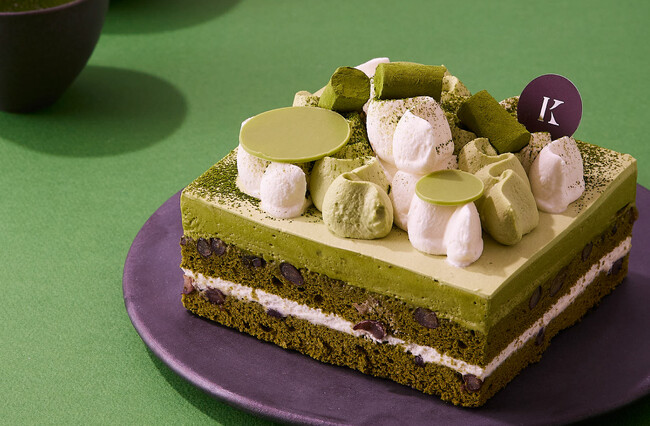 札幌の洋菓子【きのとや】全国発送可能。新緑の春にぴったりな、抹茶づくしの新作「抹茶のプレミアムケーキ」が登場！