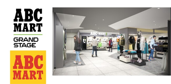 ABC-MART GRAND STAGE ・ABC-MART 京阪モール京橋店　2024年3月29日(金)リニューアルオープン