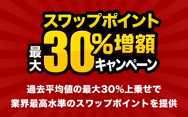 2通貨ペアを対象に追加！『外貨ネクストネオ』スワップポイント最大30％増額キャンペーン！