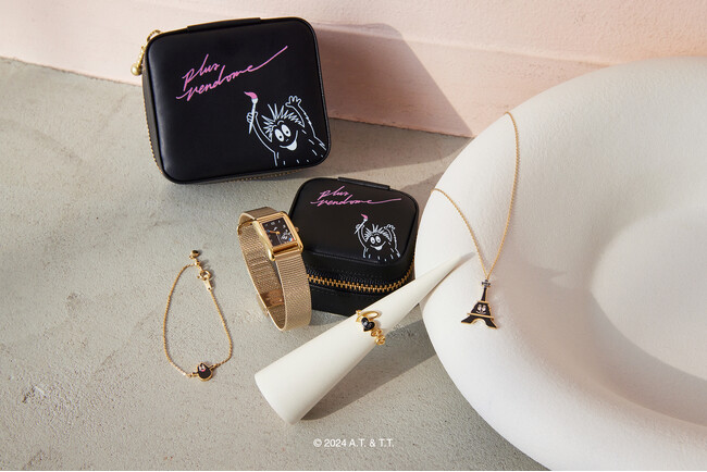 【PLUS VENDOME】『バーバモジャ』とのコラボレーションジュエリーが登場