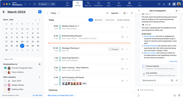 Zoom、チームワークを再構築する AI 駆動型のコラボレーション プラットフォーム 「Zoom Workplace」 を発表