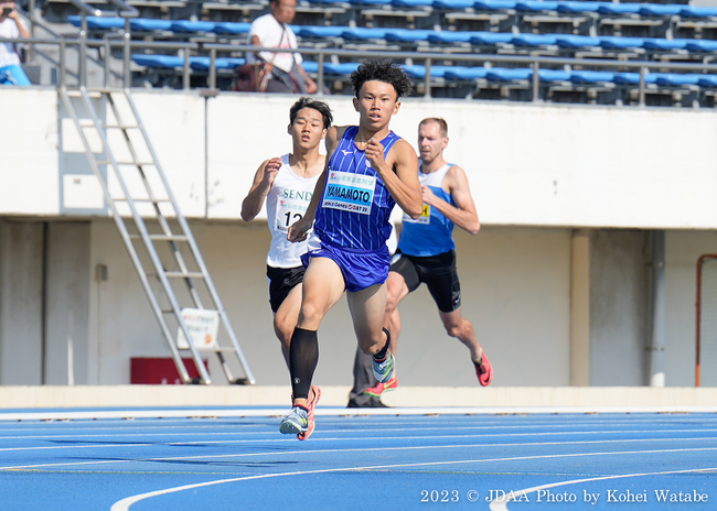 デフ陸上 男子400ｍ日本記録保持者 山本 剛士　コカ・コーラ ボトラーズジャパンに入社