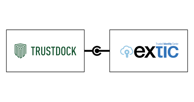 TRUSTDOCK、エクスジェン・ネットワークスが提供するIDaaS「Extic」と連携開始