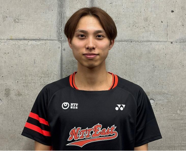 奈良岡功大選手（バドミントン）との所属契約を締結