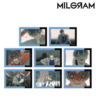 『MILGRAM -ミルグラム-』のトレーディング MV アクリルカード ミコト『ダブル』などの受注を開始！！アニメ・漫画のオリジナルグッズを販売する「AMNIBUS」にて