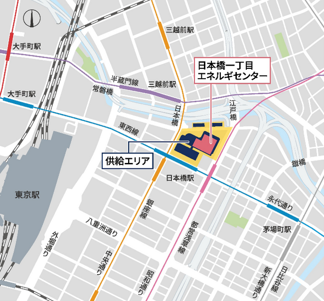 三井不動産・東京電力エナジーパートナー、初の連携プロジェクト 「日本橋一丁目スマートエネルギープロジェクト」が着工