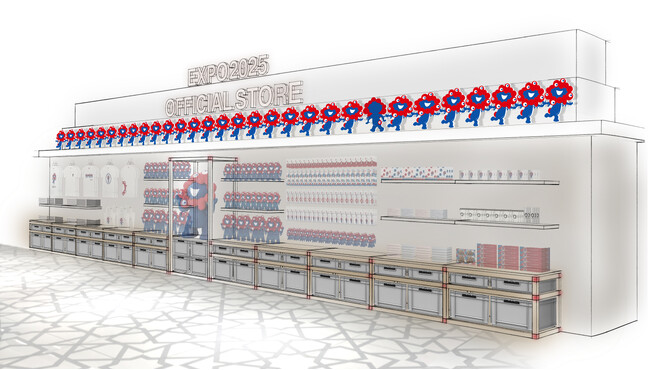 「2025大阪・関西万博オフィシャルポップアップストア 大丸東京店」オープン