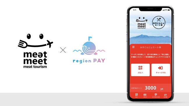 デジタル地域通貨『region PAY』で宮崎県都城市のミートツーリズム推進事業における「ミート券」をデジタル化