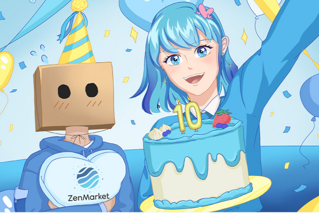 「ZenMarket」サービス開始から10周年を記念し、4月1日（月）より『ZenMarket10周年感謝祭』を開始！