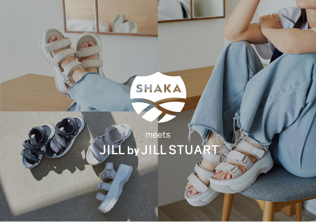 JILL by JILL STUARTとSHAKAのコラボレーションサンダルが登場！