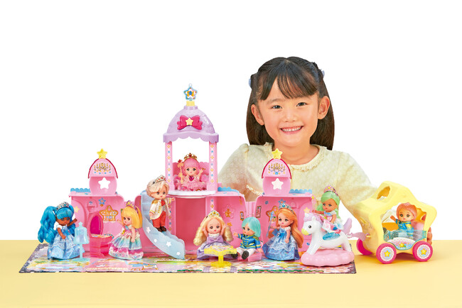 エレベーター付きのキャッスルでポケメルちゃんたちと遊べる くものうえの★ポケメルキャッスルとプリンセスシリーズが新登場!