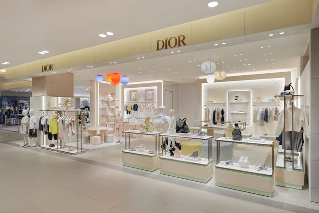 【BABY DIOR】大阪・阪急うめだ本店のベビーディオールがリニューアルオープン