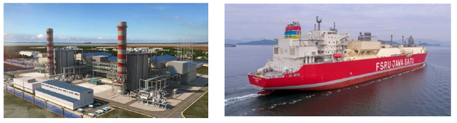 インドネシアのジャワ1 LNG火力発電所が商業運転開始