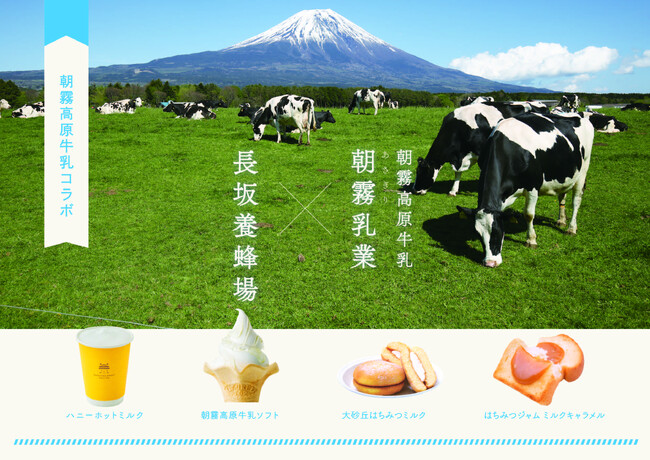 「エリア」静岡県西部×東部と「業界」養蜂業×酪農業を越えたコラボで新商品が誕生!