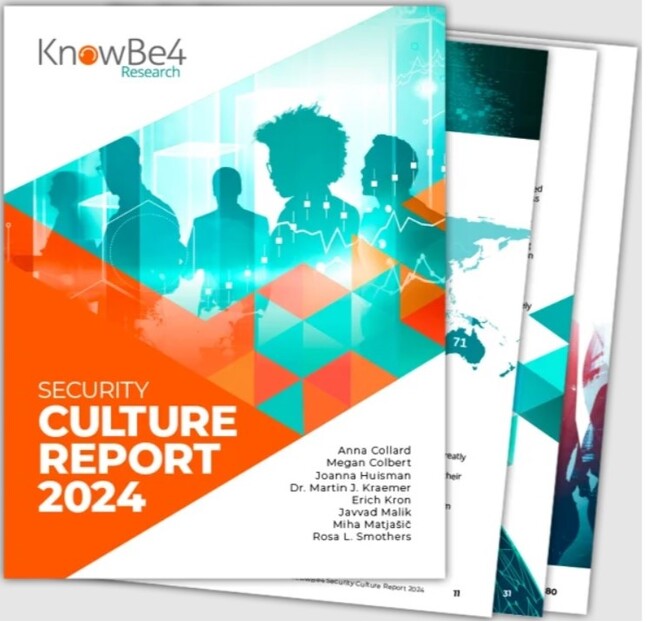 KnowBe4、組織のセキュリティ文化水準の調査結果、2024年度版セキュリティカルチャーレポートを公開