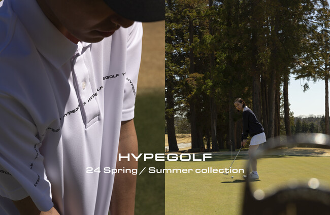 Hypegolfの24春夏コレクションが4月5日(金)より発売開始