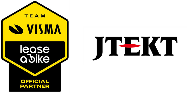 ジェイテクト、「Team Visma/Lease a Bike」とオフィシャルパートナー契約
