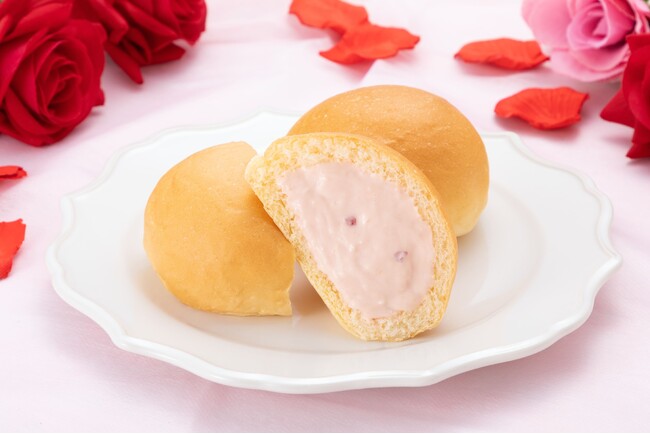 （共同リリース）株式会社八天堂×近畿大学附属広島高等学校・中学校福山校【世界バラ会議福山大会記念商品】を共同開発！初のフラワーフレーバー「冷やして食べる とろけるくりーむパン バラカスタード」販売開始