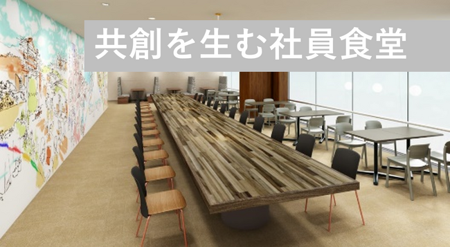 NEC、新しい時代にフィットした社員食堂「FIELD玉川」を玉川事業場にオープン