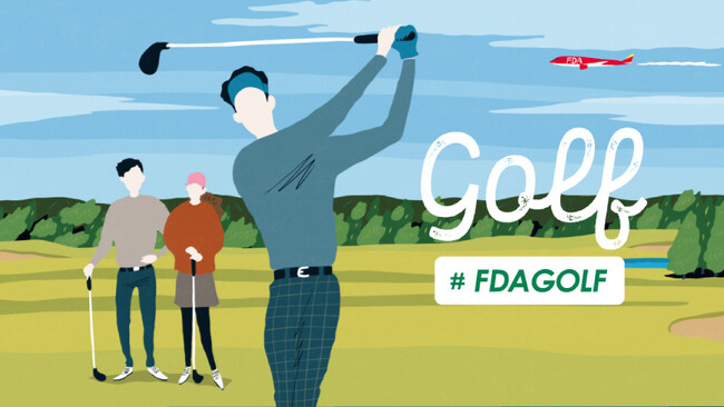 FDA札幌線を利用したゴルフコンペツアーを販売します