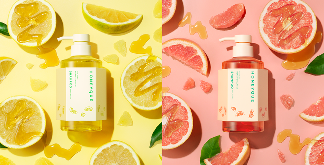 【数量限定】「HONEYQUE（ハニーク）」より、甘酸っぱくてジューシーな「グレープフルーツの香り」のアイテムが新登場！