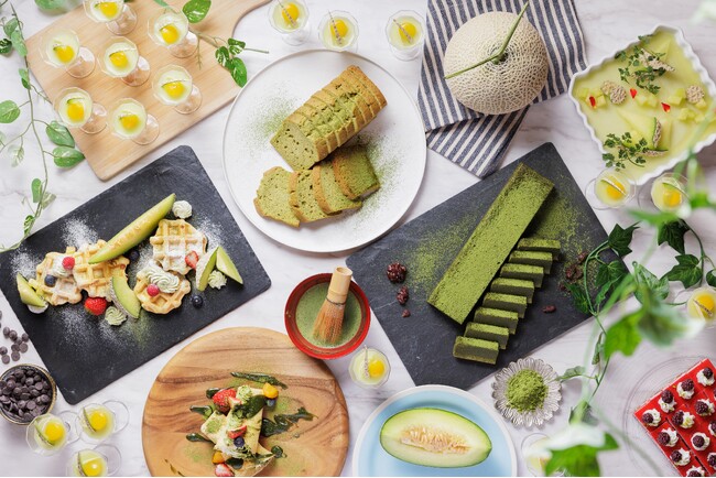 【仙台ロイヤルパークホテル】人気のデザートブッフェ付きランチ　抹茶とメロンのデザートブッフェ＆初夏の南仏フレンチビストロランチ登場