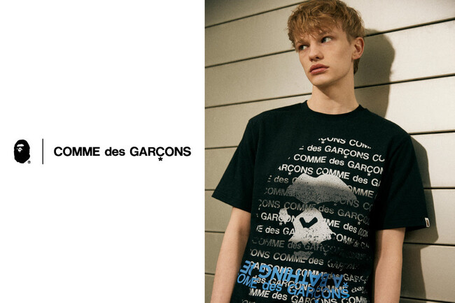 A BATHING APE(R) x COMME des GARCONS