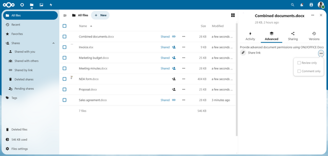 Nextcloud用ONLYOFFICEコネクタの新バージョンを発表！