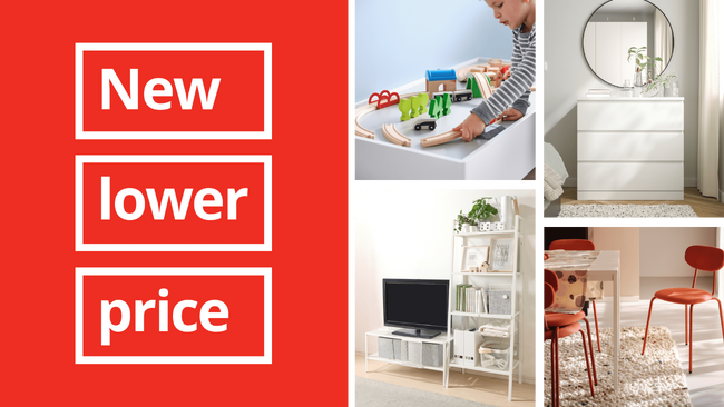 イケア、人気商品550点以上を、4月11日（木）からさらに低価格に！