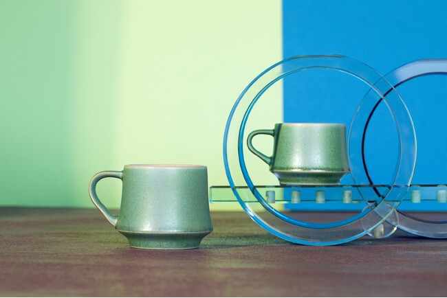 【ORIGAMI】ストーンウェアのやわらかい土色と釉薬の色見を再現した新プロダクト。Flare Mug&Flare Coffee Cupを発売いたします。