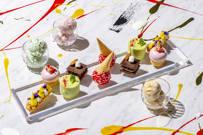 キンプトン新宿東京 × サーティワン アイスクリーム コラボレーション　 食材・スイーツ・アイスクリームをかけ合わせた 食べるたびに楽しい！新感覚カラフルFUNアフタヌーンティー 
