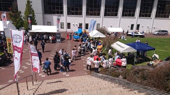 【JAF長野】「TOYOTA GAZOO Racing Rally Challenge in 八ヶ岳茅野」はたらく車展示にJAFブースを出展！