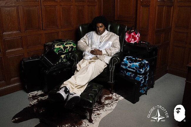 A BATHING APE(R) X GLOBE-TROTTER