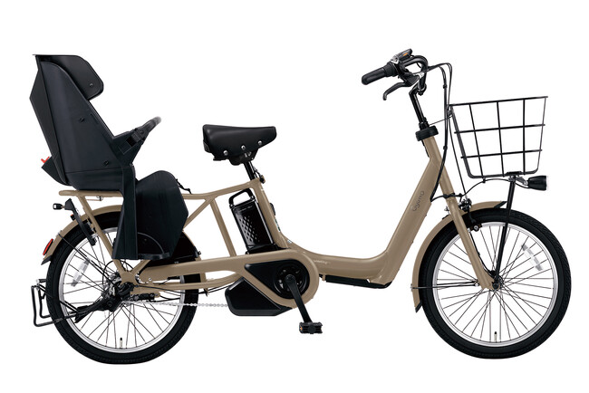 国内初!押し歩き機能搭載の幼児2人同乗用電動アシスト自転車を発売
