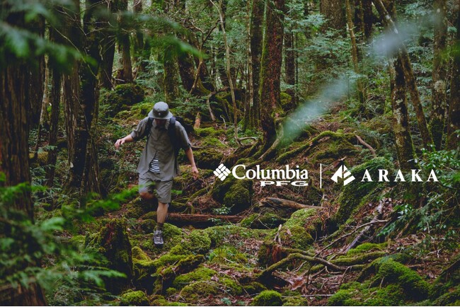 「釣りよかでしょう。」プロデュース「ARAKA」 ×「 Columbia PFG」コラボアイテム第二弾としてシャツとショーツのセットアップを発売！コラボを記念して、原宿にて本人来店イベント開催決定！