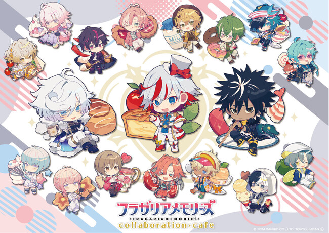 サンリオが贈る「フラガリアメモリーズ」プロジェクト、初のコラボカフェ「フラガリアメモリーズ collaboration cafe」をパルコで開催！