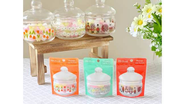 【大人気アデリアレトロと初コラボ】レトロかわいいこんぺいとう第1弾を4月15日(月)発売！
