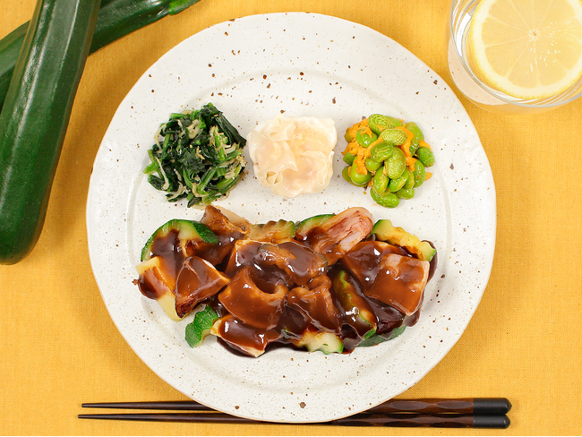 イカ好きにはたまらない！食べ応え抜群な「イカとじゃがいもの中華風甘味噌がけ」が4月16日（火）ナッシュから新発売