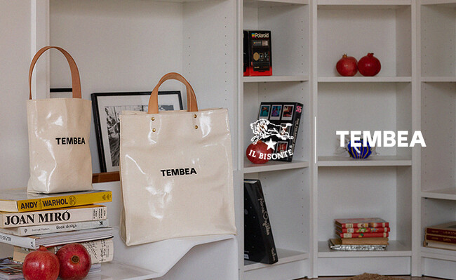 〔イル ビゾンテ〕IL BISONTE × TEMBEAコラボレーションアイテム発売のお知らせ