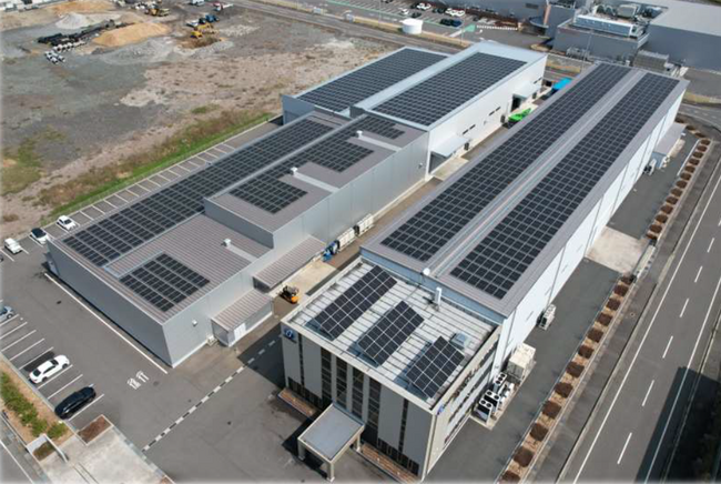 環境省補助金事業「再エネ×電動車」同時導入企業「(株)ササヤマ」の太陽光発電稼働開始！（鳥取県）