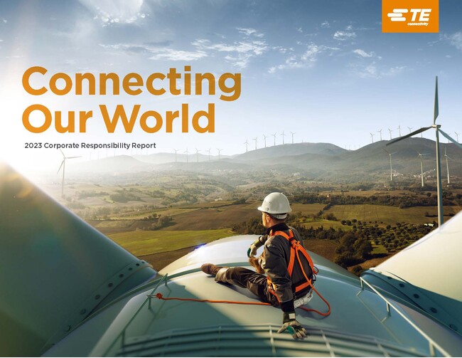 TE Connectivity、企業責任レポートでサステナビリティへの取組進捗状況を詳述