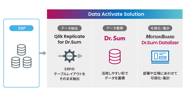 ERPのデータ活用コストを削減する「Data Activate Solution」を提供開始