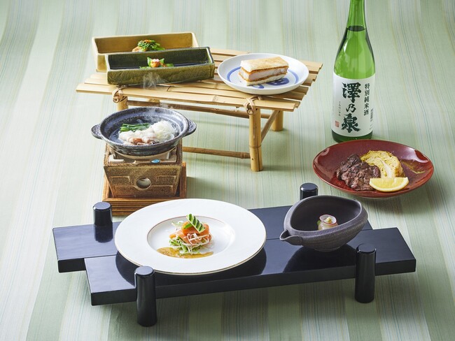【ロイヤルパークホテル】宮城県の豊かな食材を堪能「新緑会席 みやぎの恵み」と「夏の茶事 和のアフタヌーンティー」が登場。