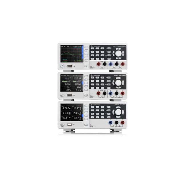 ローデ・シュワルツ、あらゆるパワー測定要件に応える小型パワー・アナライザに新しいR&S NPAシリーズを投入