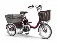 三輪電動アシスト自転車「PASワゴン」2024年モデルを発売～コンパクトに使いやすく進化した新型大容量バッテリー&充電器を採用～