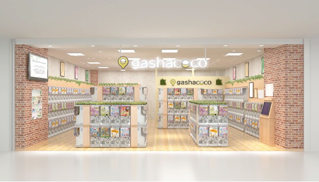 カプセルトイ専門店『gashacoco（ガシャココ）』フランチャイズ店舗『gashacoco 平安堂諏訪』を4月24日(水)オープン！